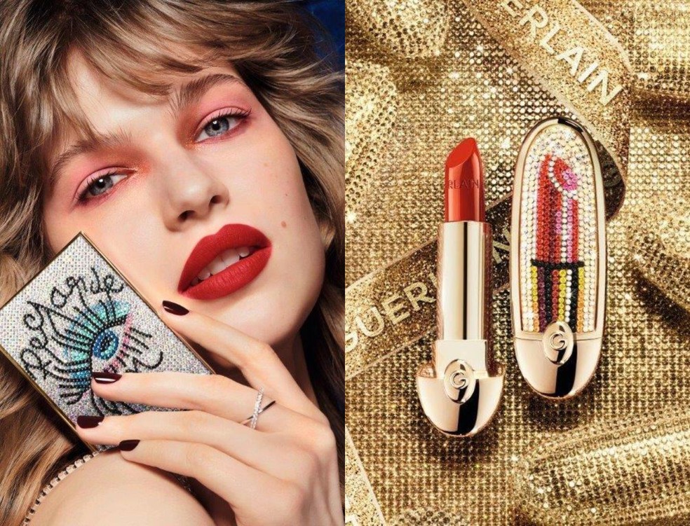 Guerlain x Shourouk Rhaiem — Foto: Divulgação