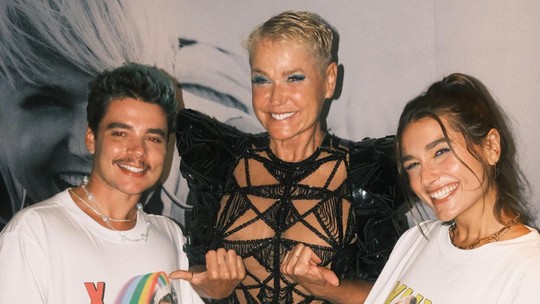 João Figueiredo entra na trend da 'interação favorita com celebridade' e cita a sogra, Xuxa