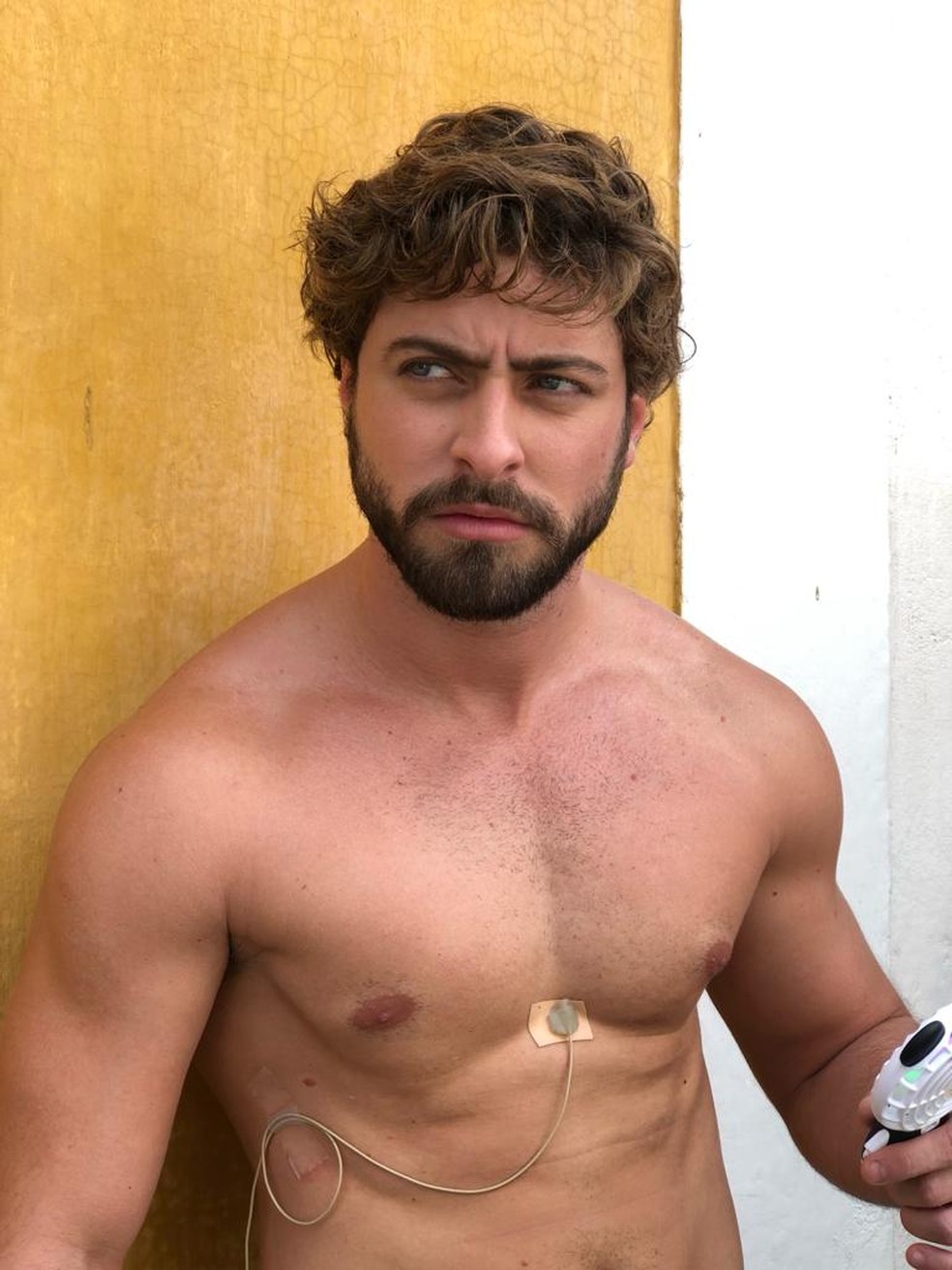 Eike Duarte exibe corpo após preparação para série da Disney — Foto: Arquivo pessoal