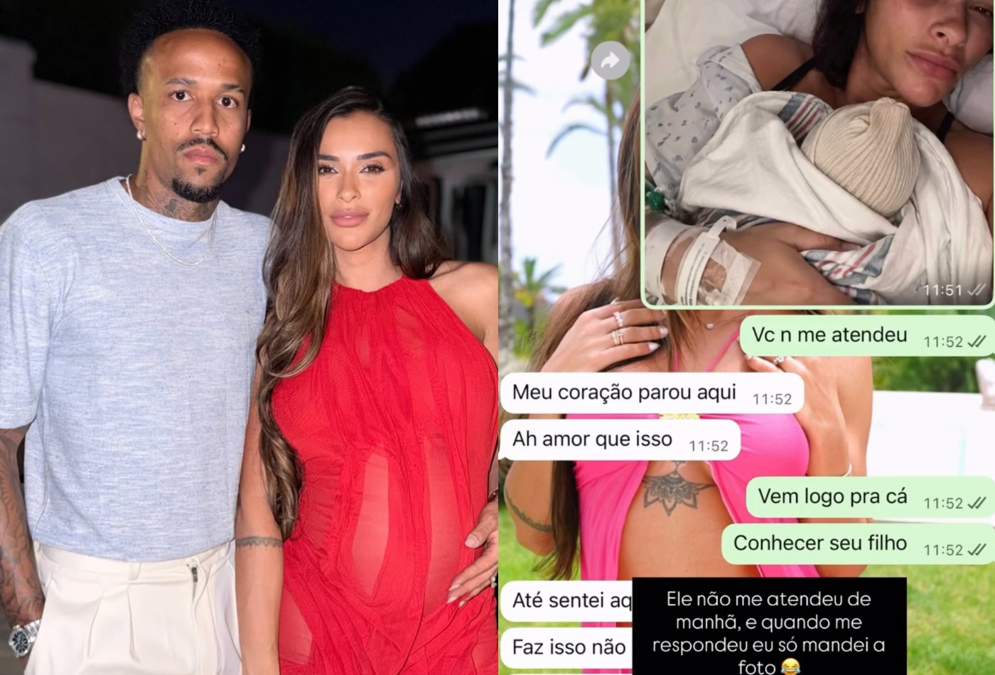 Tainá Militão prega peça em Éder ao fingir nascimento do filho após marido não atender ligação: ‘Coração parou’ - QTU Questões do Universo