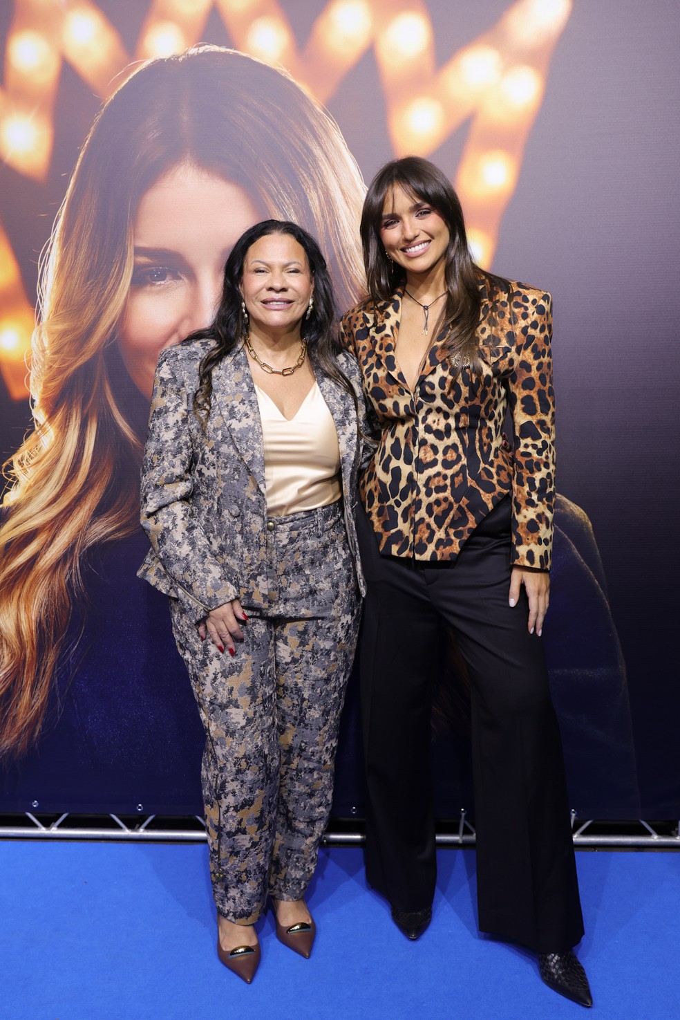 Dona Ruth e Rafa Kalimann — Foto: Lucas Ramos/Brazilnews