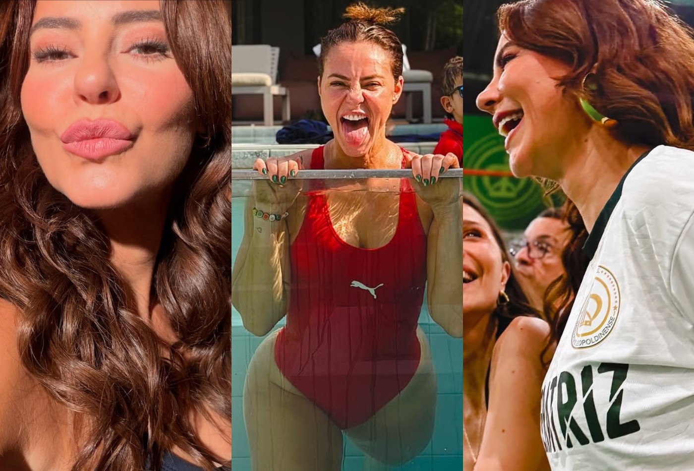 Paolla Oliveira reúne registros descontraídos em dump e ganha elogios: 'A mais linda'