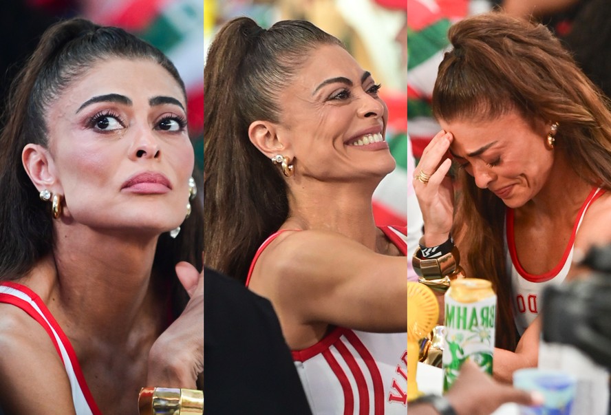 Choro, alegria, tensão: as reações da rainha Juliana Paes à vitória da ...
