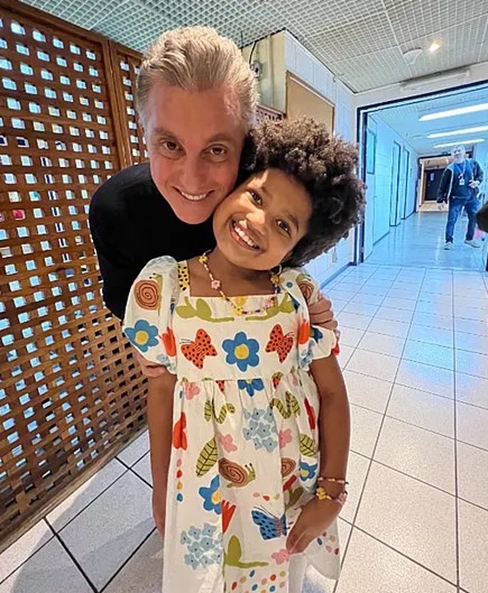 Luciano Huck e Lilica Rocha — Foto: Reprodução/Instagram