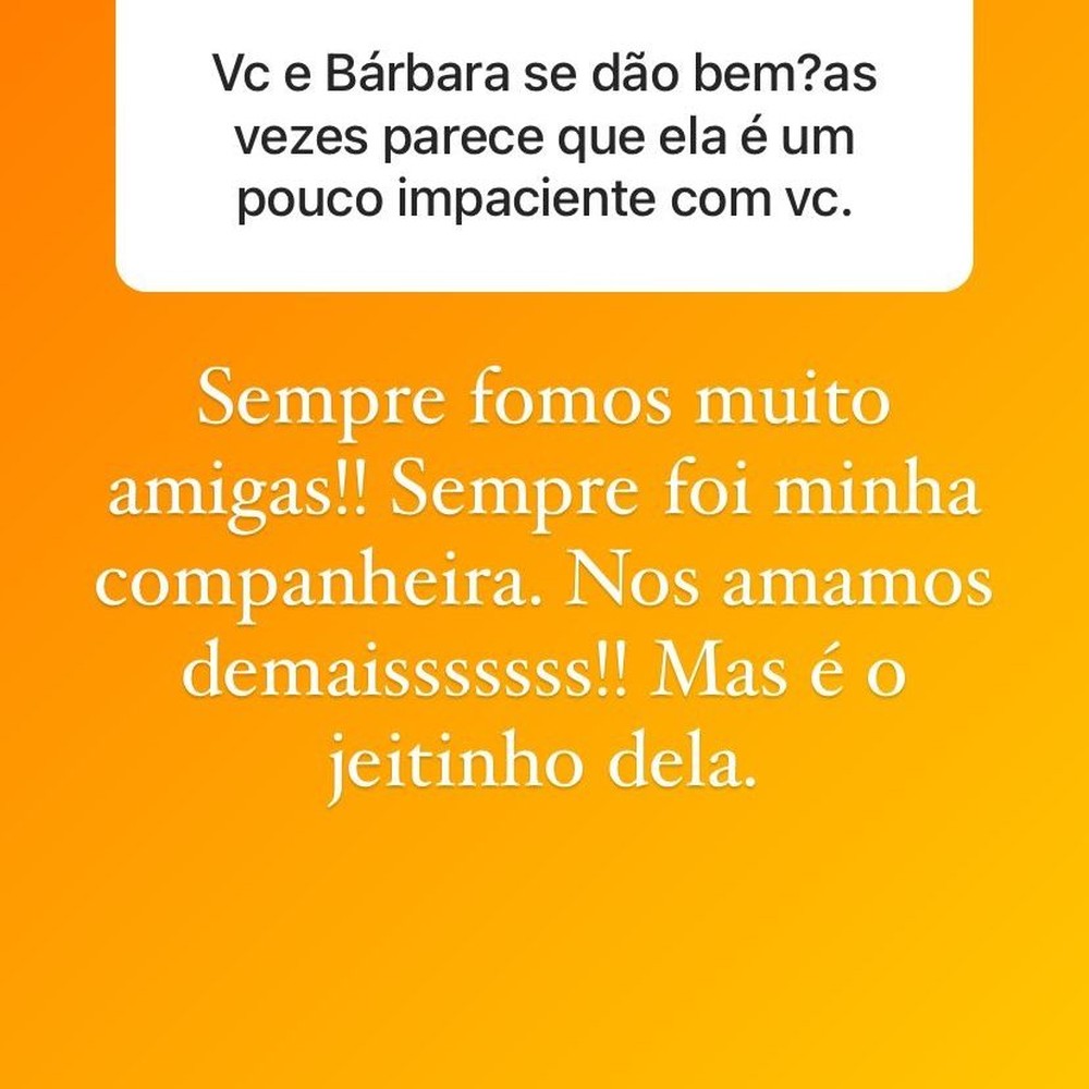 Questionada, Monique Evans fala se teme que netos sintam vergonha dela