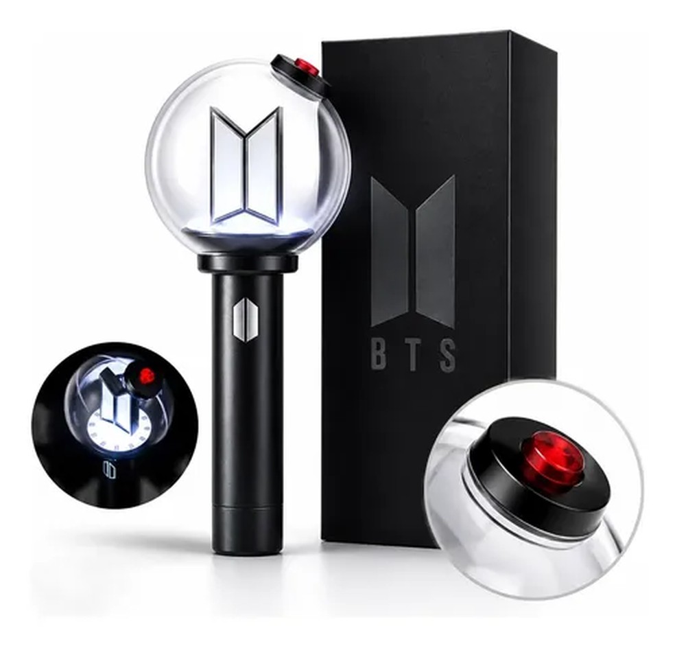 Lightstick do BTS: Armybomb — Foto: Reprodução/Instagram