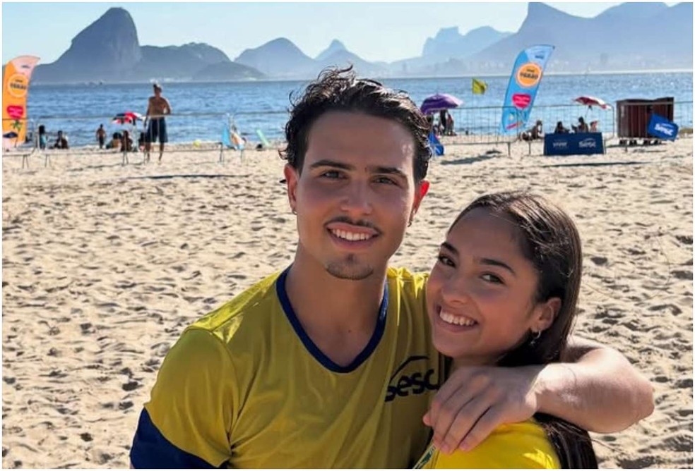 Igor Jansen e Julia Soares — Foto: Reprodução/Instagram