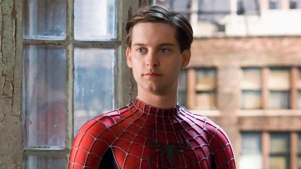 Tobey Maguire, da primeira trilogia de 'Homem-Aranha' — Foto: Sony