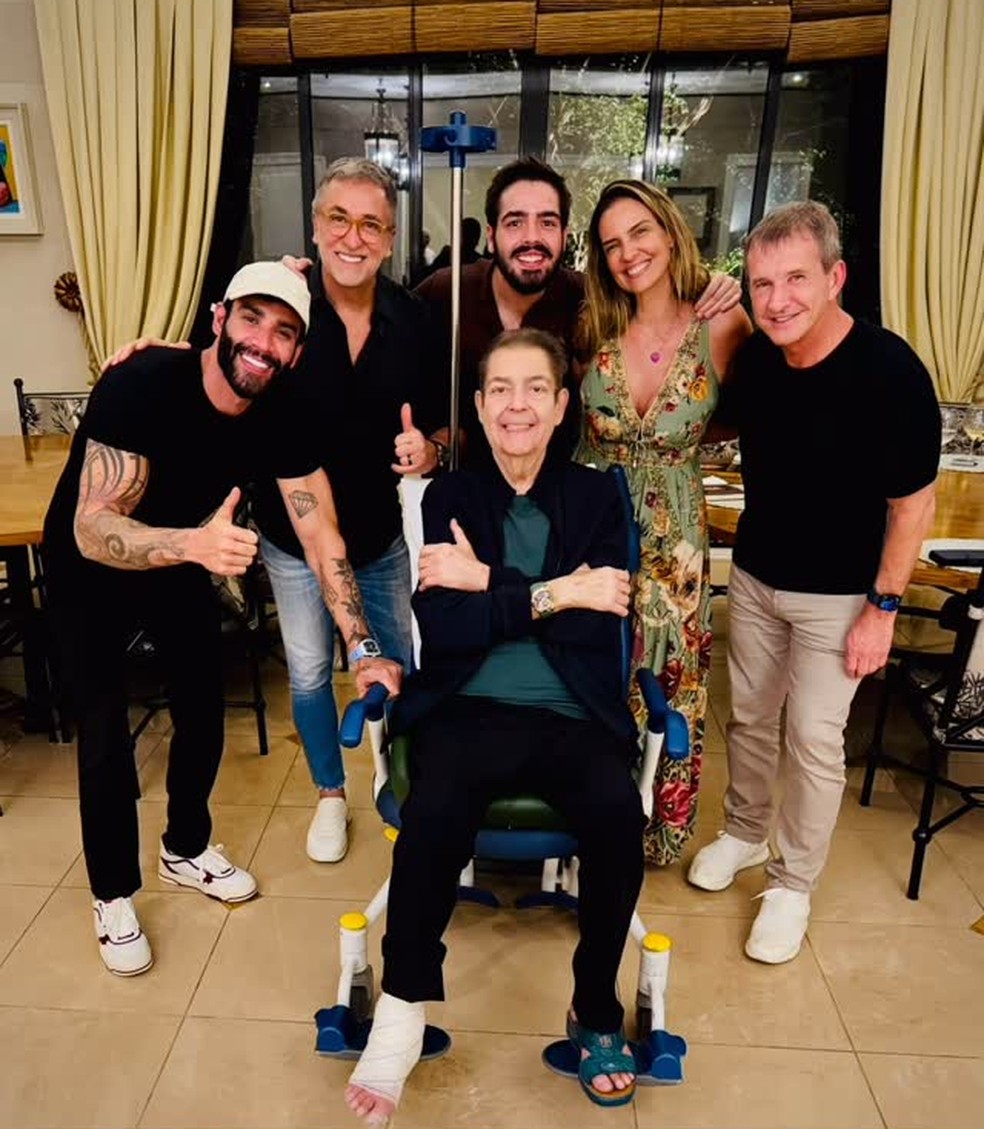 Faust&atilde;o recebe Gusttavo Lima &mdash; Foto: Reprodu&ccedil;&atilde;o | Instagram