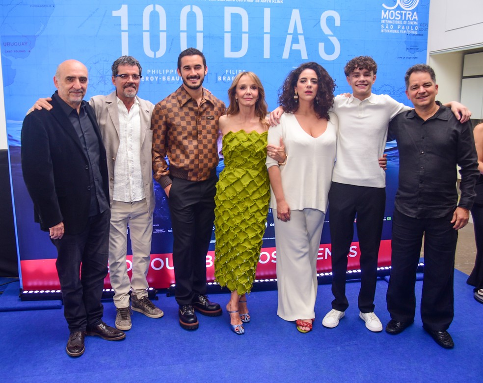 Elenco do filme — Foto: Edu Araujo / Agnews