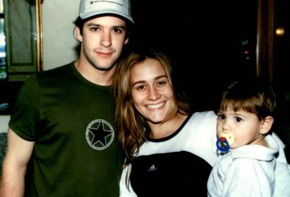 Alessandra Negrini resgata clique raro no aniversário de Antônio, seu filho com Murilo Benício — Foto: Reprodução/Instagram