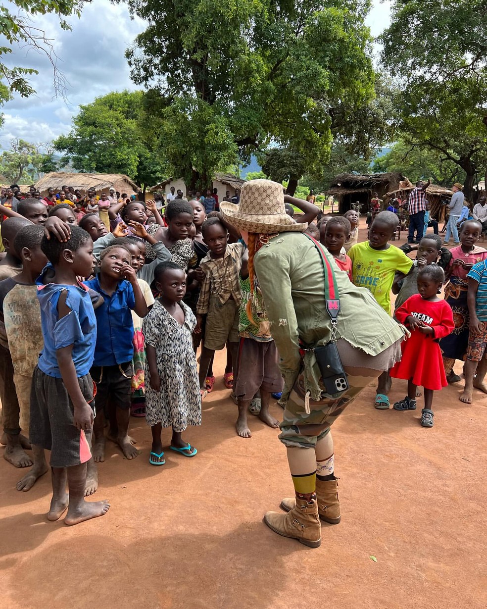 Madonna no Instagram do Raising Malawi — Foto: Reprodução/Instagram