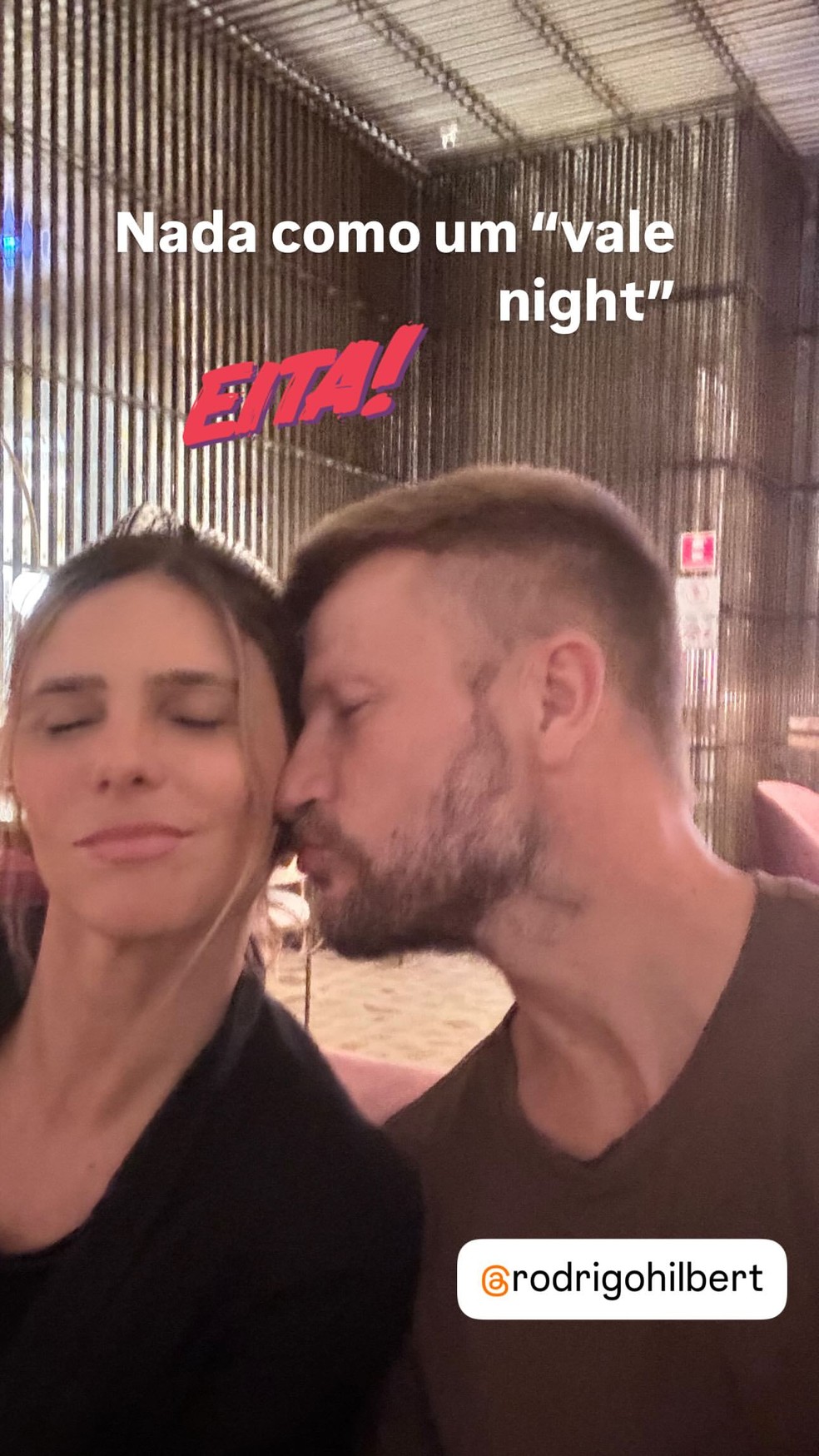 Fernanda Lima e Rodrigo Hilbert — Foto: Reprodução/Instagram