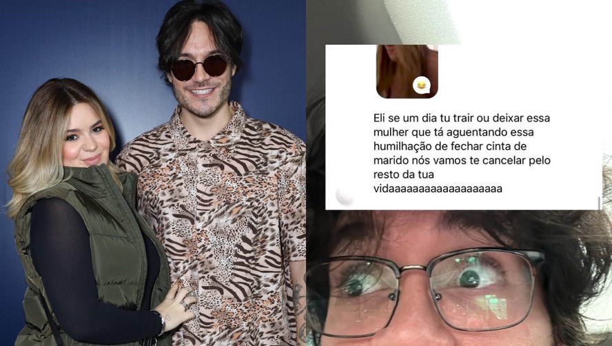 Eliezer rebate mensagem de seguidora que disse que se ele trair Viih Tube será cancelado