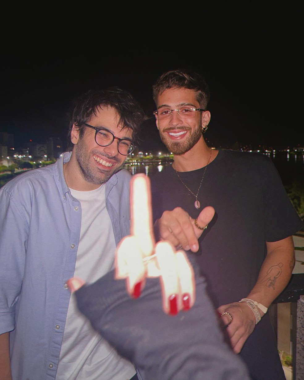 Matheus Souza e João Guilherme — Foto: Instagram