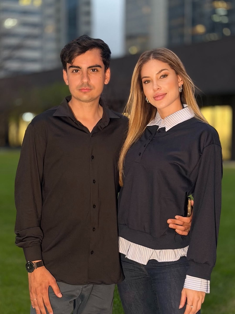 Saory Cardoso e Dudu Camargo &mdash; Foto: Divulga&ccedil;&atilde;o