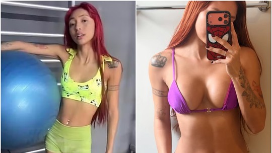 Ruivinha de Marte exibe piercing no umbigo e shape chama atenção: 'Da água para o vinho' Ruivinha de Marte exibe piercing no umbigo e shape chama atenção: 'Da água para o vinho'