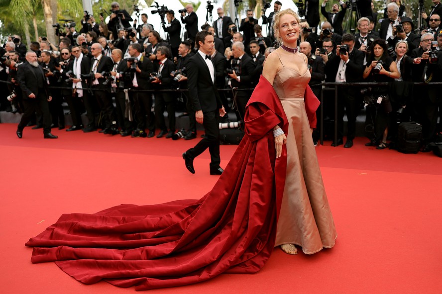 Uma Thurman no Festival de Cannes