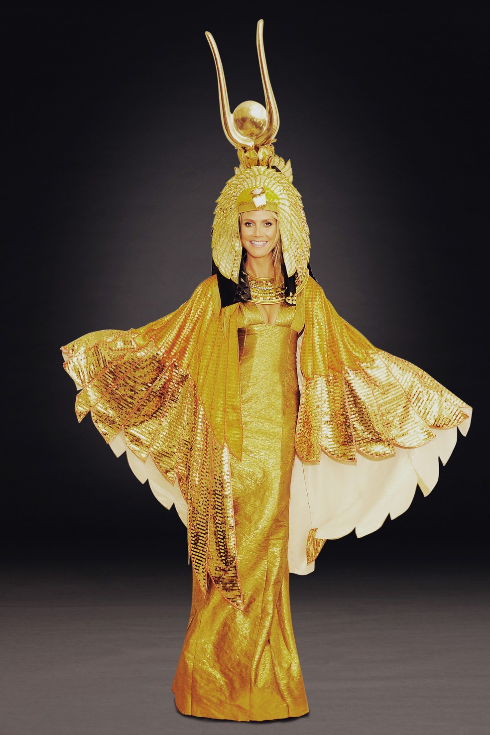 Heidi Klum de Cleópatra no Halloween de 2012 — Foto: Getty Images