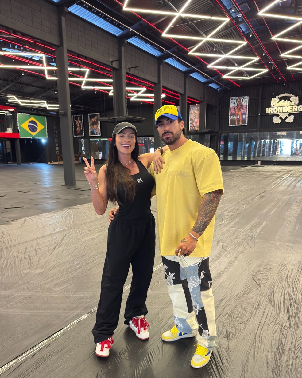 Juju Salimeni e Diogo Basaglia — Foto: Reprodução | Instagram