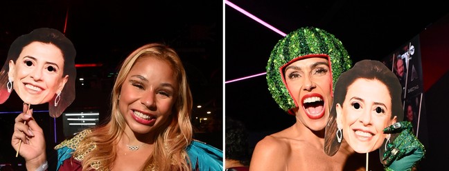 Flavia Saraiva, Deborah Secco e toda a Sapucaí festejaram o primeiro Oscar do Brasil, por 'Ainda Estou Aqui' — Foto: Rafael Cusato/Quem