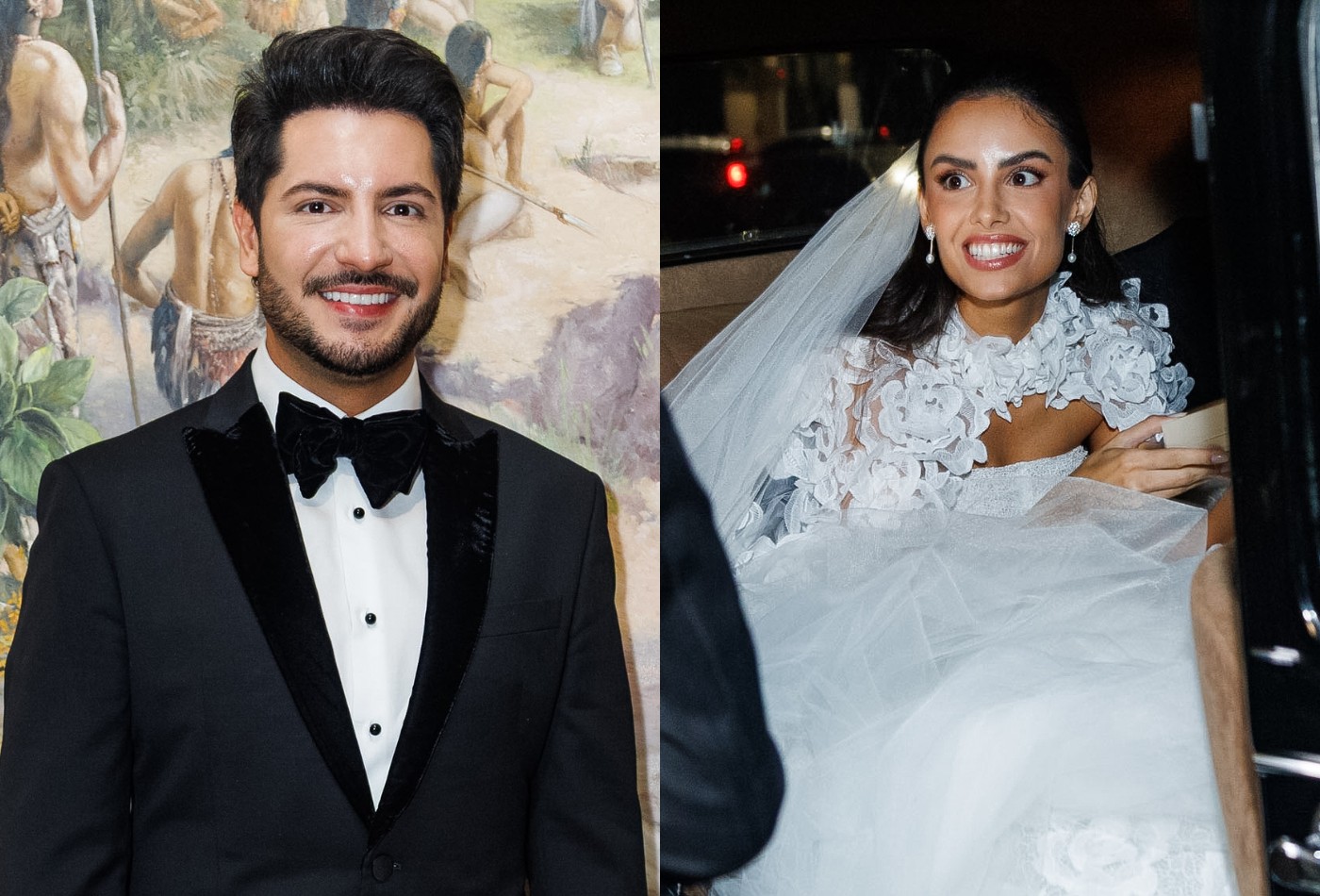 Casamento de Thiago Bertoldo e Geórgia Fröhlich vira vitrine de luxo, fé e celebridades em São Paulo