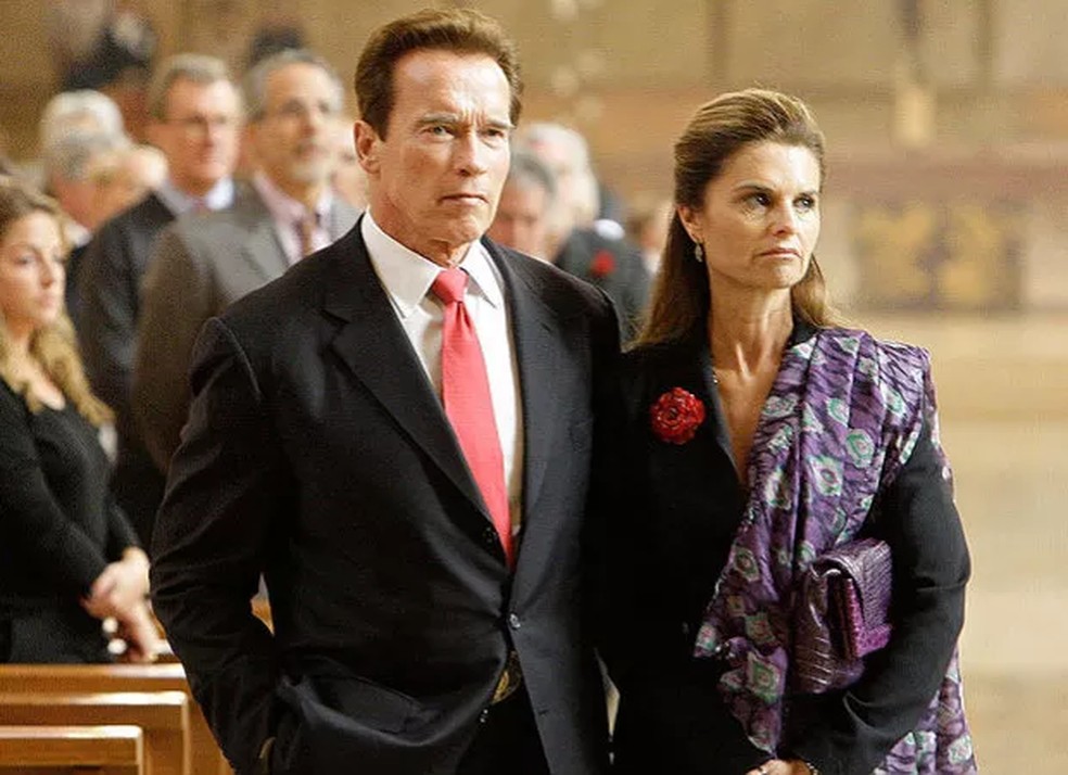 Arnold Schwarzenegger e Maria Shriver se separaram em 2011 — Foto: Getty Images