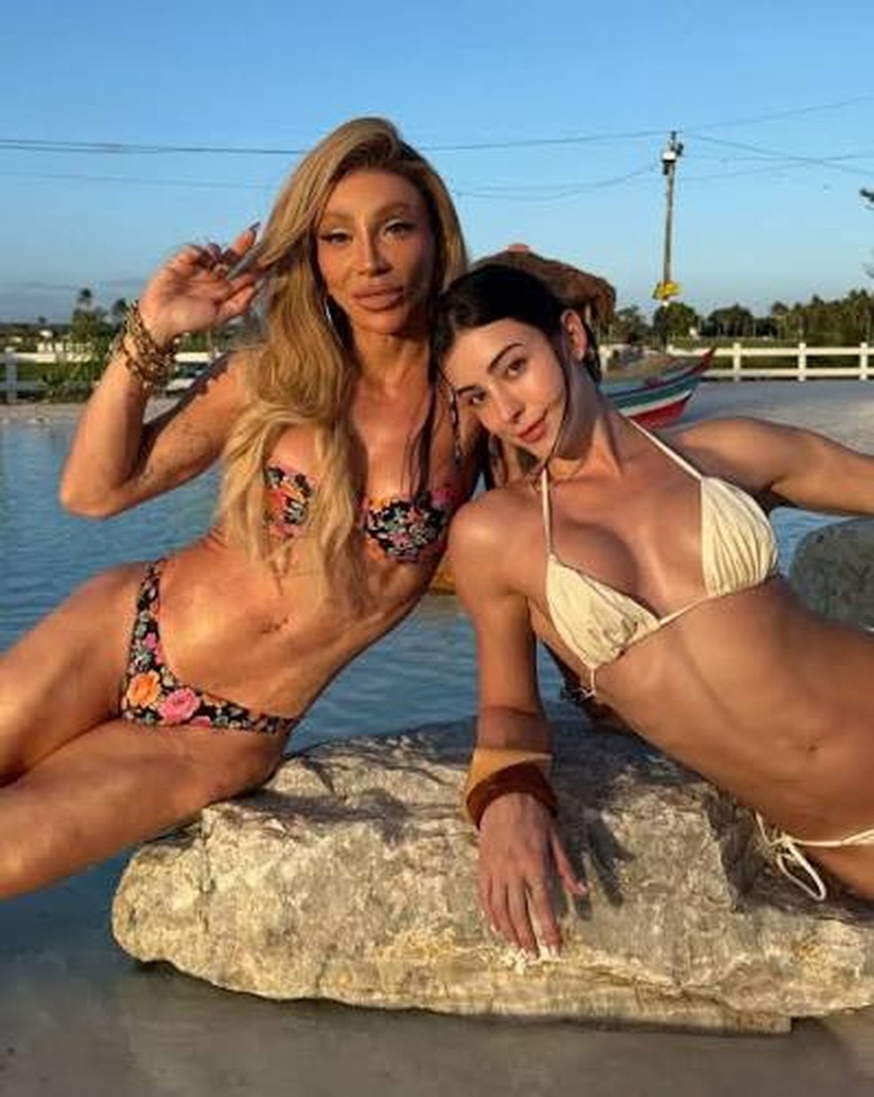 Bella Longuinho e Maya Massafera — Foto: Reprodução/Instagram