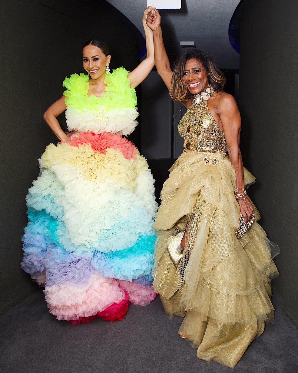 Sabrina Sato e Gloria Maria — Foto: Reprodução | Instagram