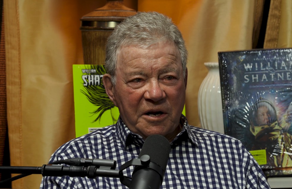 William Shatner — Foto: Reprodução/YouTube