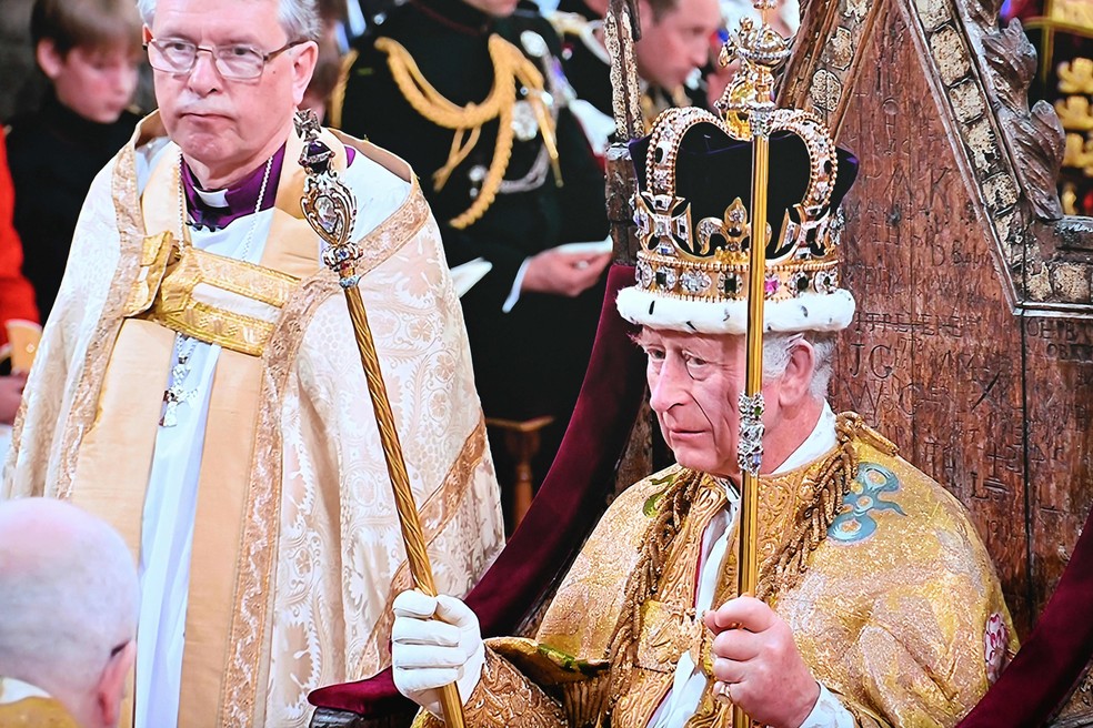 Rei Charles III — Foto: Getty Images