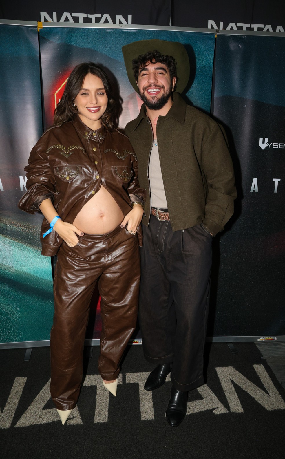 Rafa Kalimann e Nattan — Foto: Tomzé Fonseca/Agnews