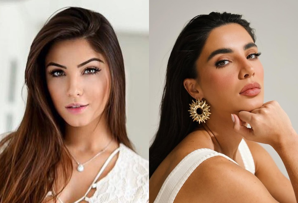 Antes (2017) e depois (2025) de Gabriela Versiani — Foto: @photodiamante e @eugustavolima