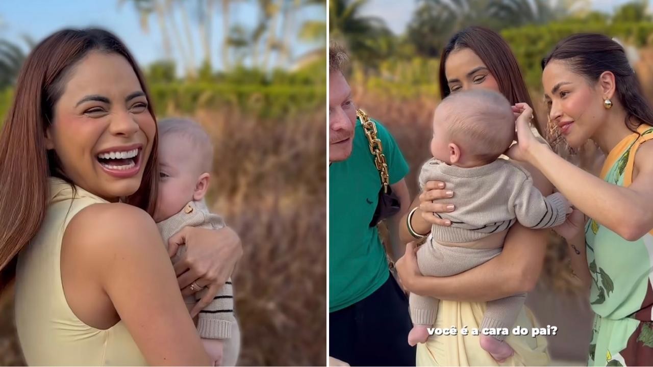 Gabi Luthai escolhe Lexa como madrinha do filho: 