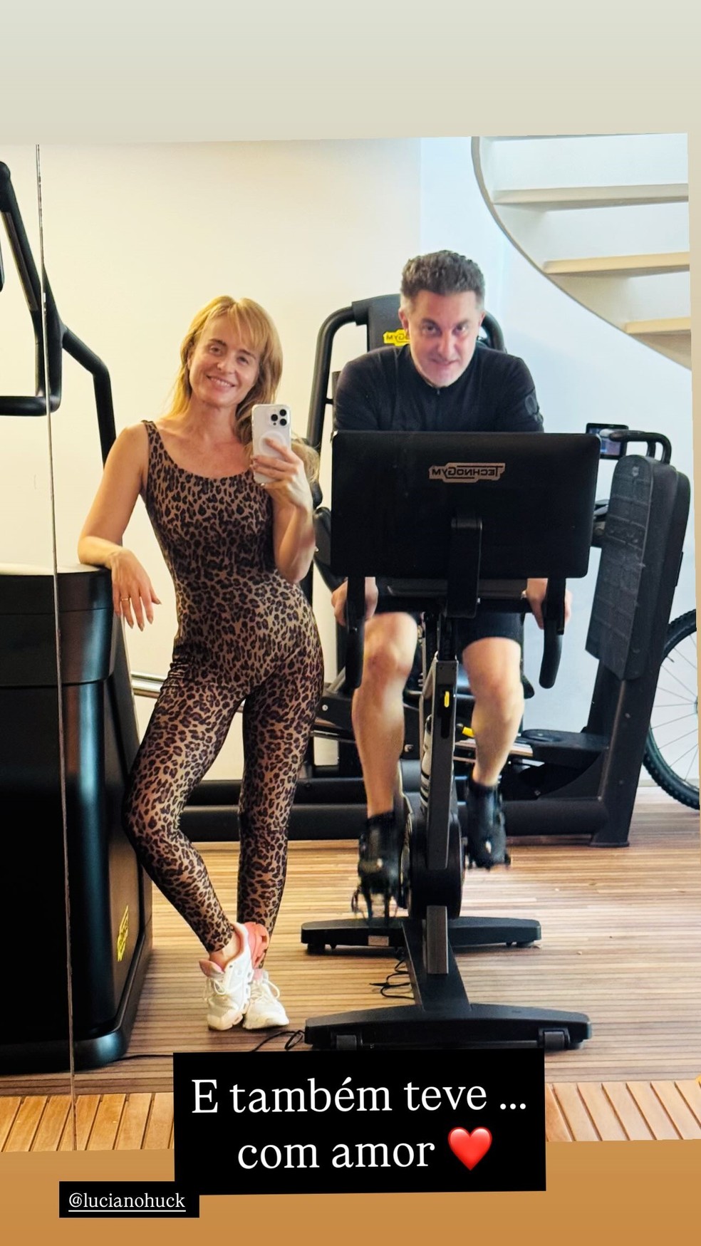 Angélica e Luciano Huck — Foto: Reprodução/Instagram