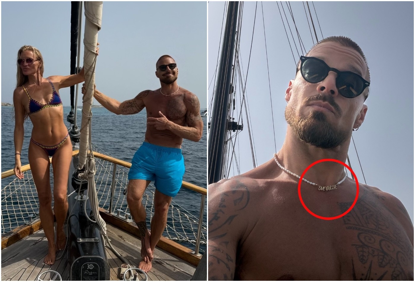 Ricky Martin curte férias em família e colar fofo chama atenção: 
