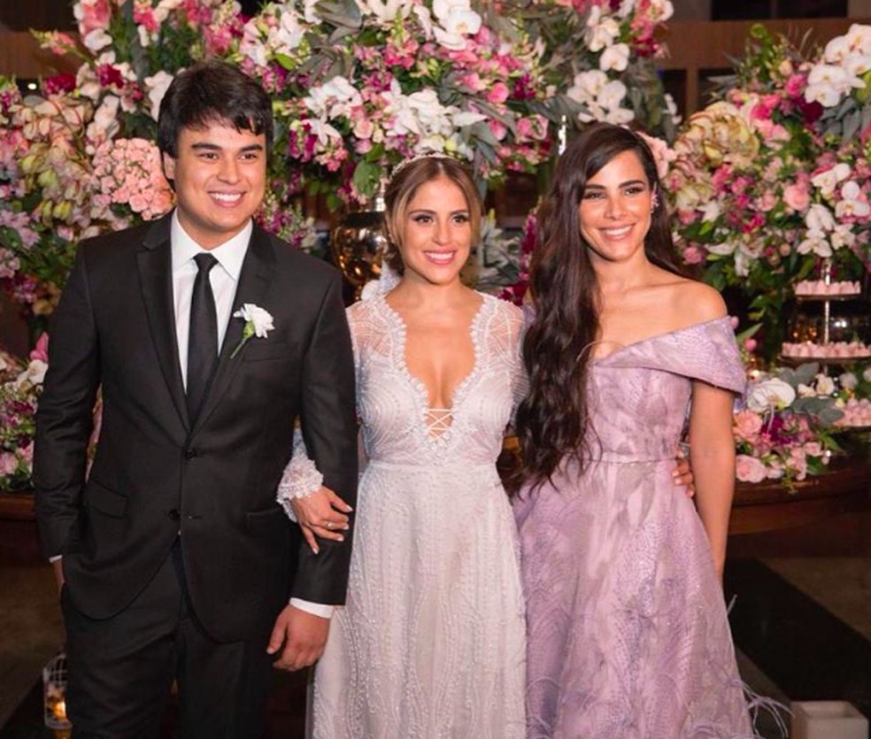 Igor, Camilla e Wanessa Camargo, os três filhos de Zezé Di Camargo — Foto: Reprodução