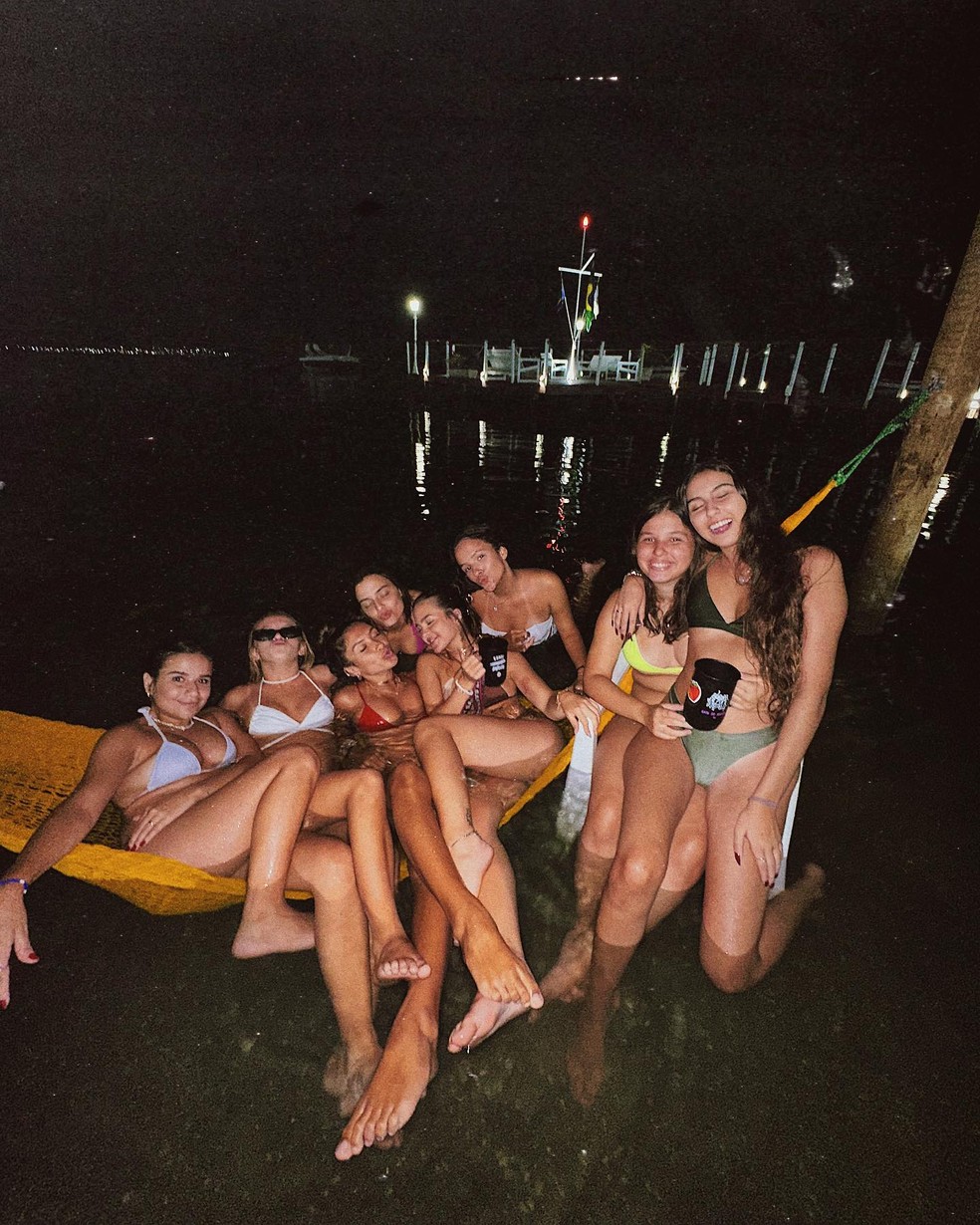 Mel Maia e amigos — Foto: Reprodução/Instagram