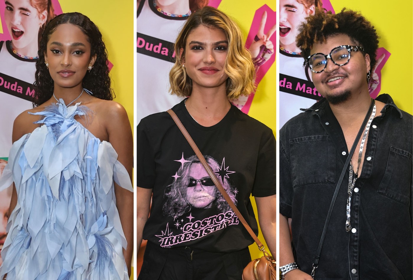 Famosos marcam presença na pré-estreia do filme teen 