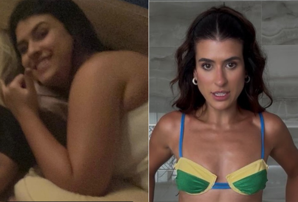 Luana Zucoloto mostra antes e depois do corpo — Foto: Reprodução/Instagram