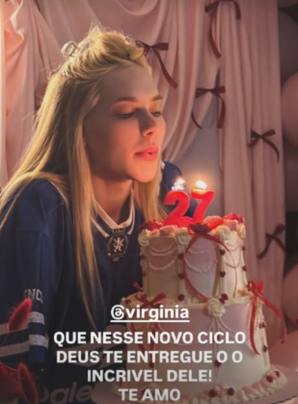 Virginia — Foto: Reprodução/Instagram