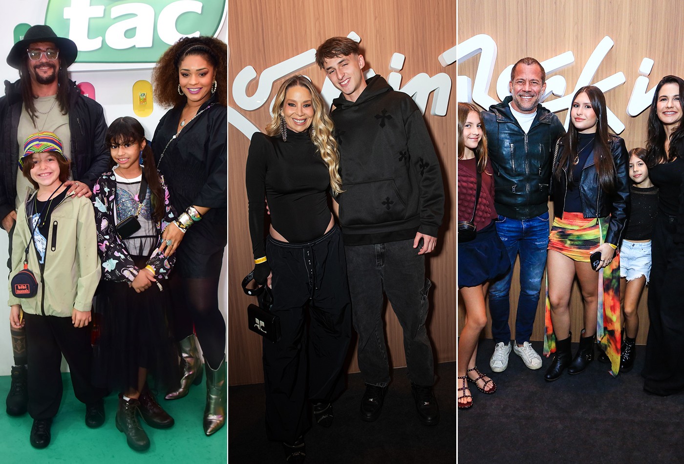 Malvino, Dani Winits, Ju Alves e mais famosos curtem Rock in Rio com filhos - Foto