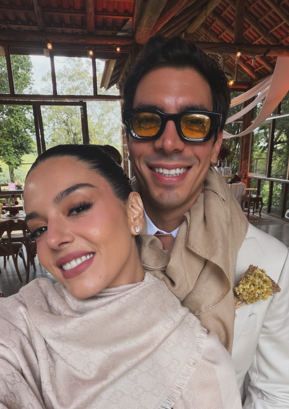 Giovanna Lancellotti e Gabriel David — Foto: Reprodução/Instagram