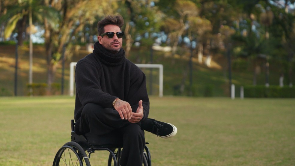 Fernando Fernandes conta sua história na série documental 'Entre o Céu e o Inferno', do Globoplay — Foto: Divulgação | Globoplay