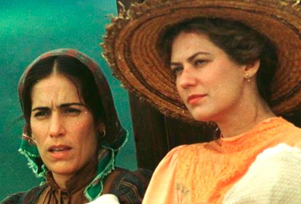 Gloria Pires e Patricia Pillar em 'O Quatrilho', de 1995
