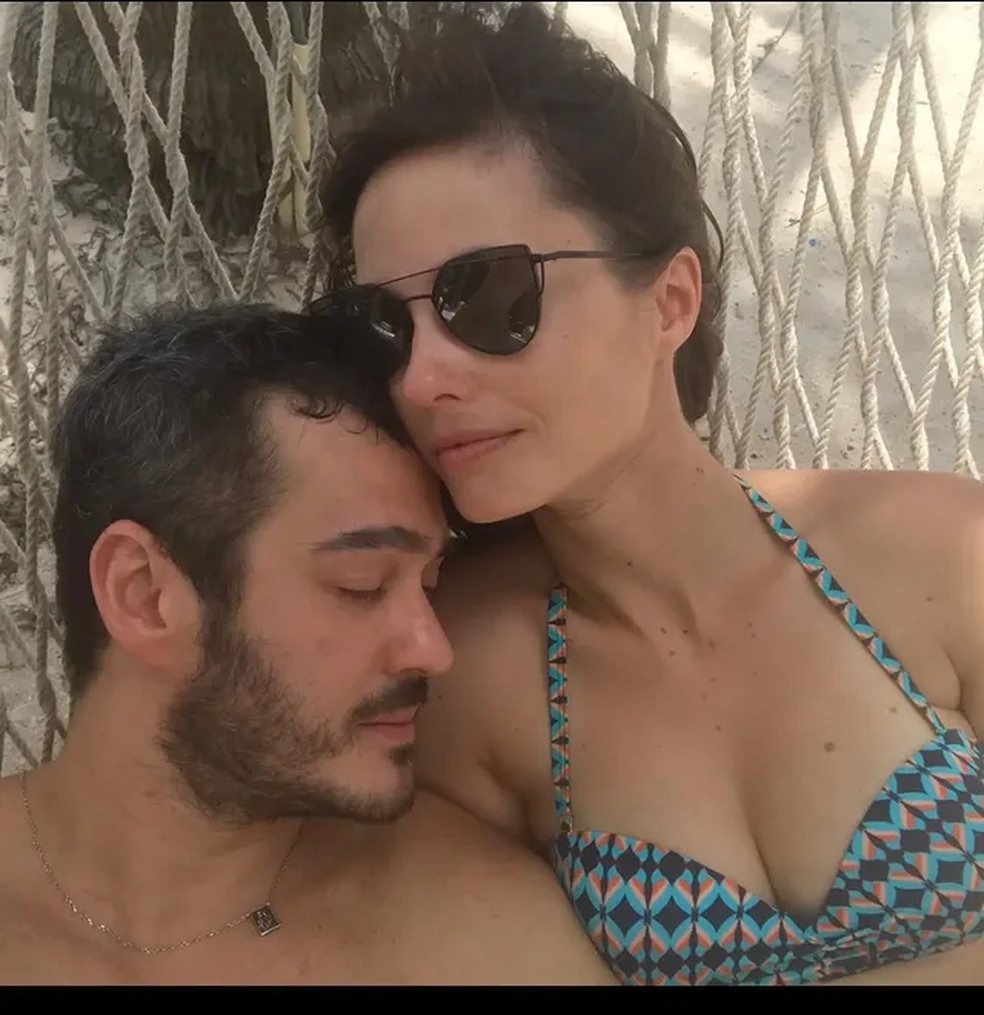 Rosanne Mulholland e Marcos Veras — Foto: Reprodução/Instagram