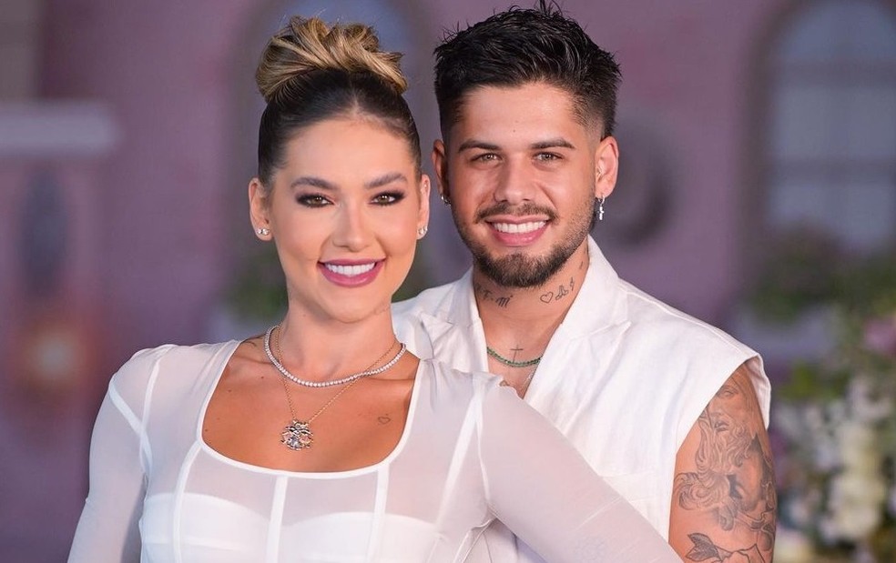 Virgínia Fonseca e o marido, o cantor sertanejo Zé Felipe — Foto: Reprodução/Instagram