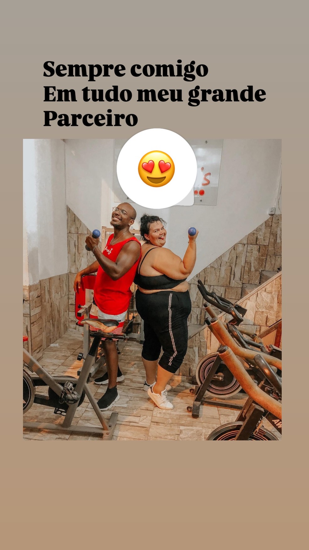 Thais Carla fez uma homenagem ao marido — Foto: Reprodução/Instagram