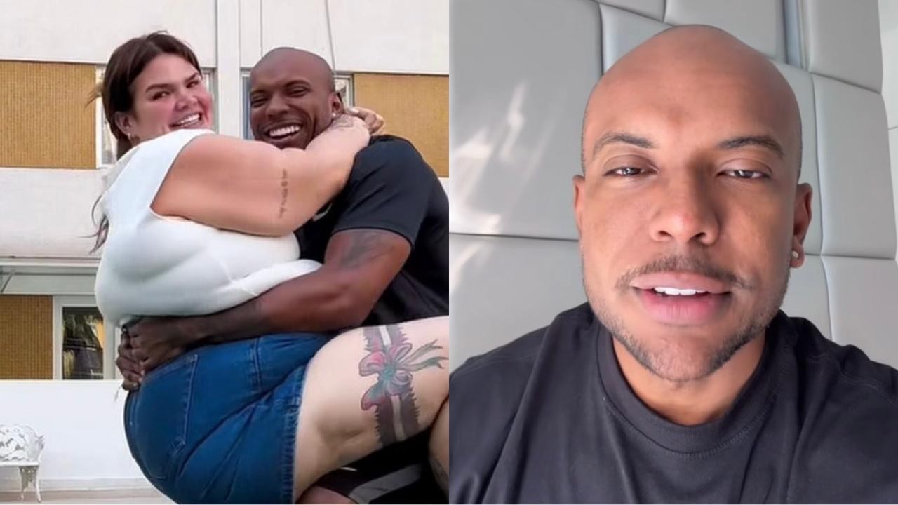 Ex-marido de Thais Carla sobre fim do casamento: 