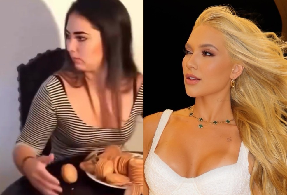 Antes e depois de Virginia Fonseca — Foto: Reprodução / Instagram